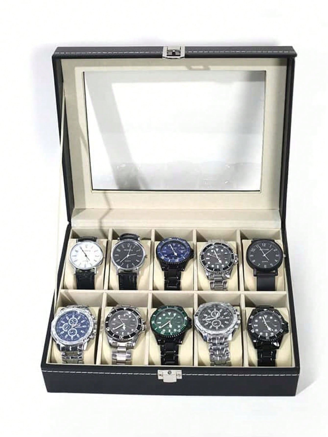Кожаная шкатулка для часов с з – обзор и цена Watch Display Box